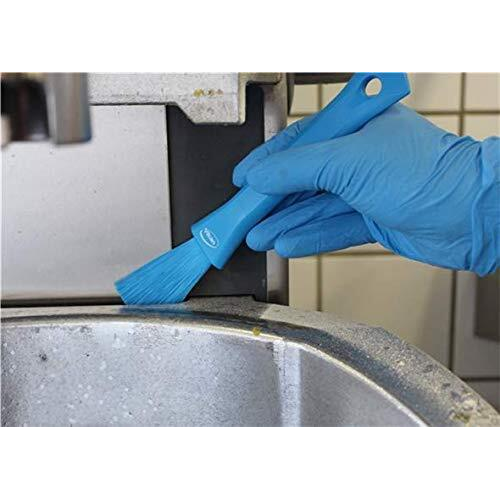 Vikan 5551303 UST Detail Brush, 30 mm, Soft, Blue