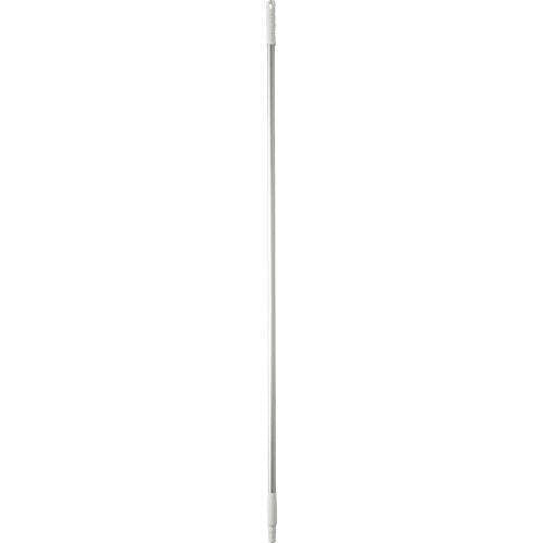 Vikan 29595 Aluminium Handle, White, 25mm Diameter, 1460mm Length