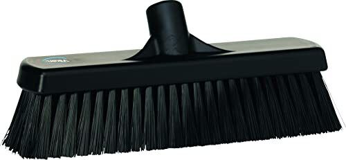 Vikan Hygiene 70689 Broom, Black, Medium, 300mm