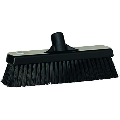 Vikan Hygiene 70689 Broom, Black, Medium, 300mm
