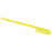 Vikan 41976 Ultra-Slim Cleaning Brush with Long Handle, 600 mm, Medium, Yellow