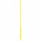 Vikan 41976 Ultra-Slim Cleaning Brush with Long Handle, 600 mm, Medium, Yellow