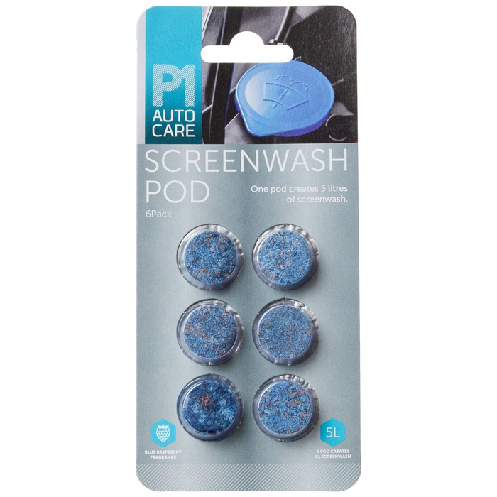 P1 Autocare Screenwash Pod - 6 Pack - View 3 | Auto Rae-Chem
