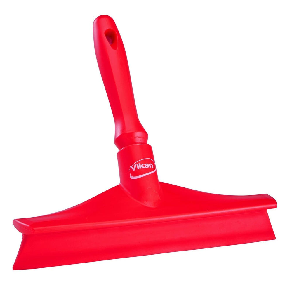 Vikan Handheld Water Removal Squeegee 245mm Red | Auto Rae-Chem