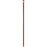 Vikan Ultra Hygienic Handle, 1500 mm, Red