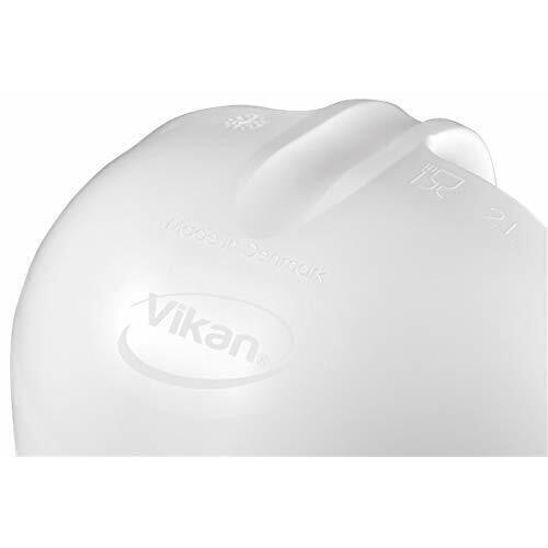 Vikan 56715 Ergonomic Hand Scoop 2L White – Food Grade Plastic, Hygienic Tool