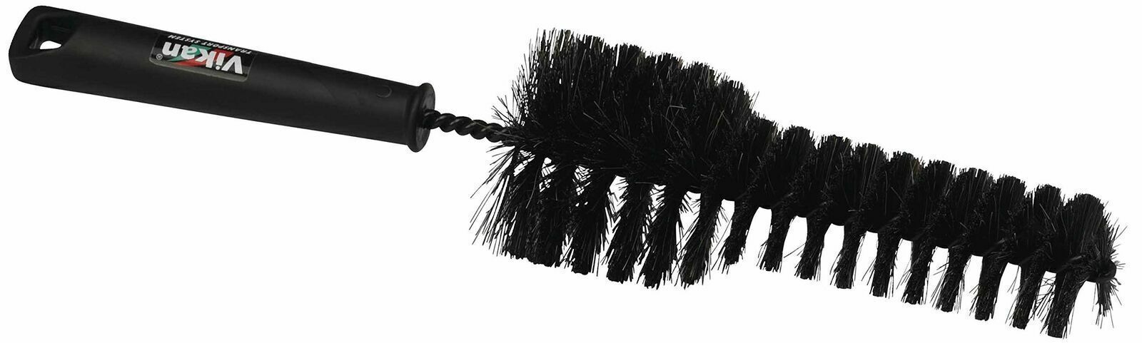 Vikan Wheel Brush Set Natural Filaments, Chemical Resistant Alloy Steel Rims