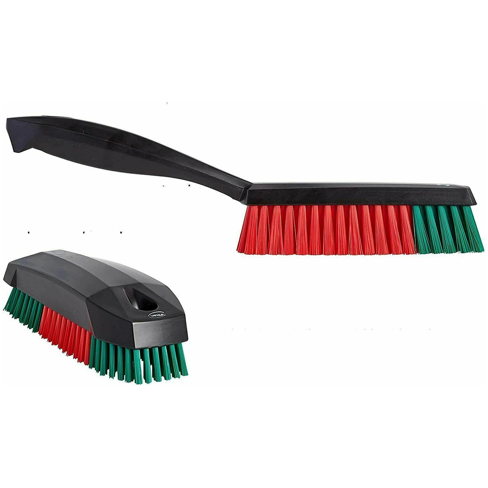 Vikan 450052 & 644052 Upholstery & Carpet Brush Set, Fabric Seats etc.