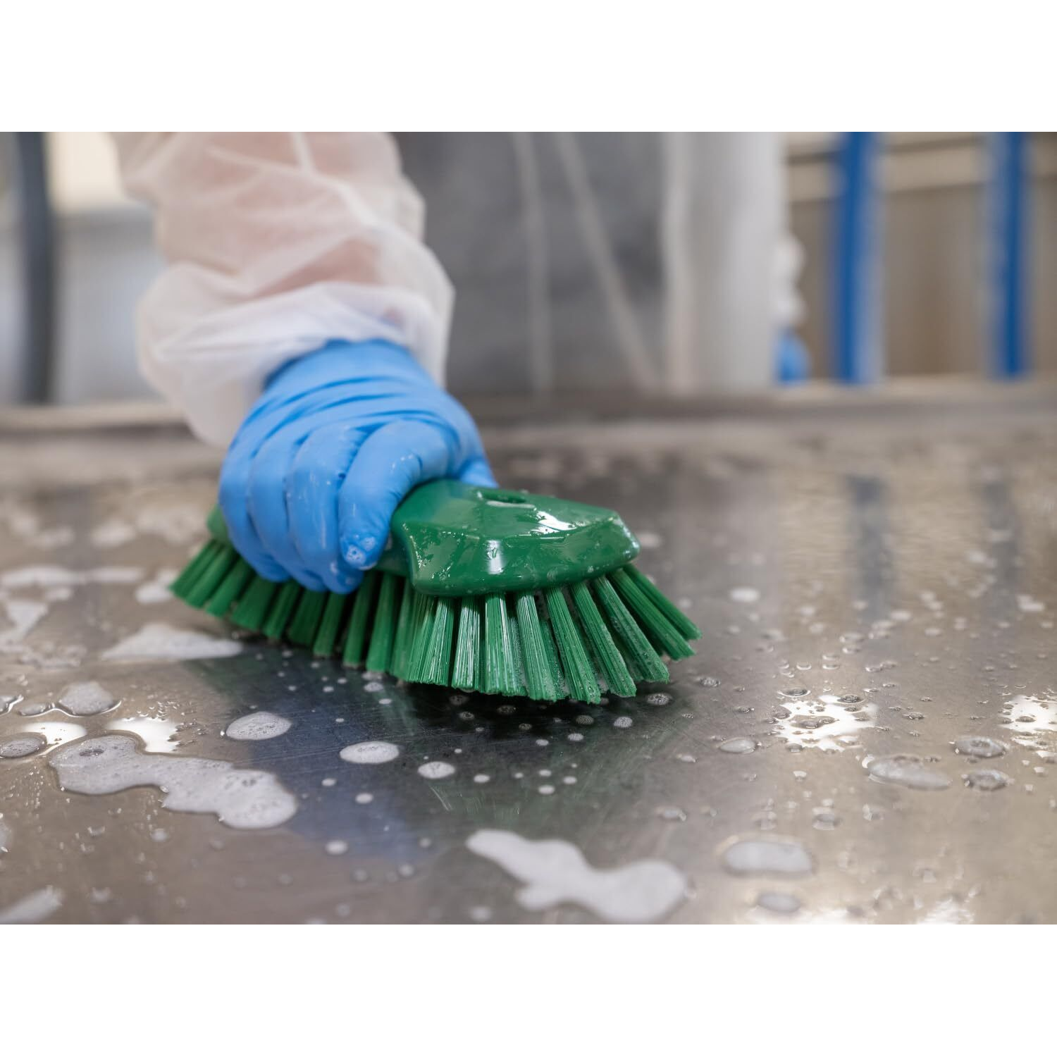 Vikan Brush, Polypropylene Polyester Stainless Steel, Green, XL - View 5 | Auto Rae-Chem