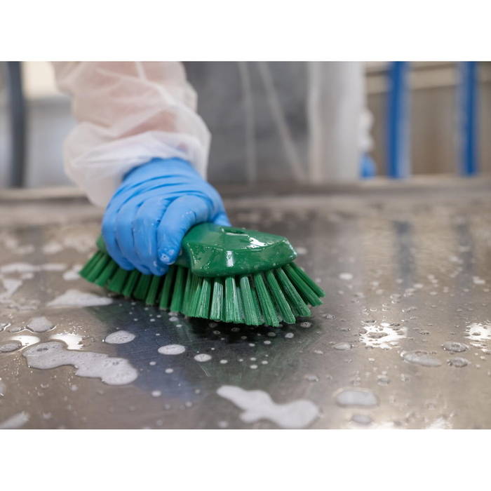 Vikan Brush, Polypropylene Polyester Stainless Steel, Green, XL - View 5 | Auto Rae-Chem