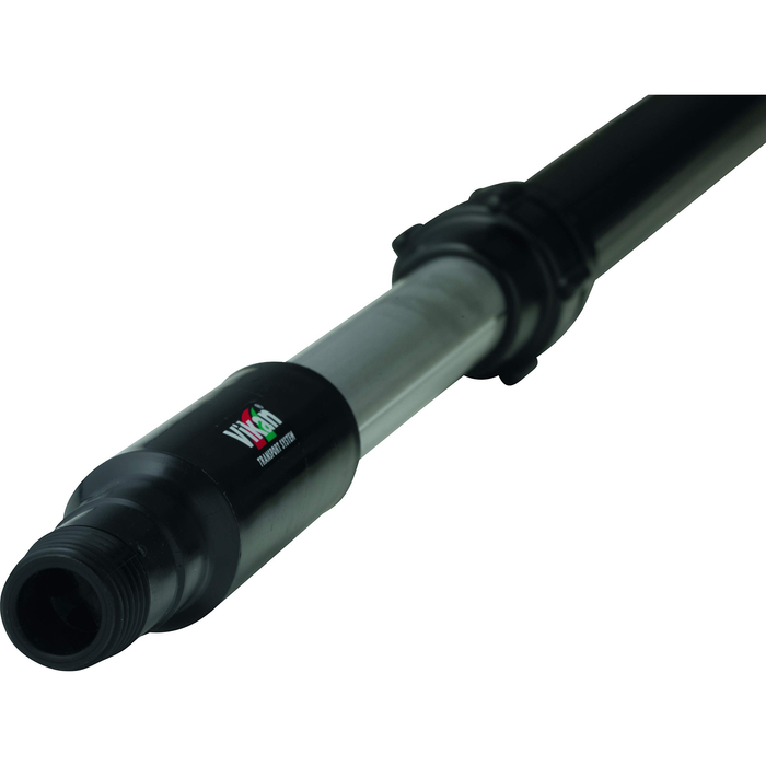 Vikan Telescopic Handle with Water Flow/Click System/Aluminium / 1600 mm | Auto Rae-Chem