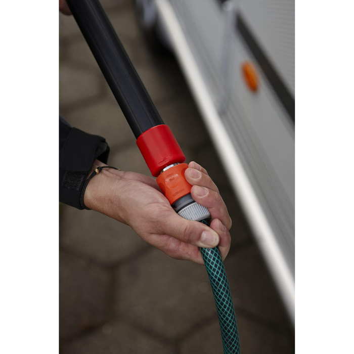 Vikan Telescopic Handle with Water Flow/Click System/Aluminium / 1600 mm - View 2 | Auto Rae-Chem