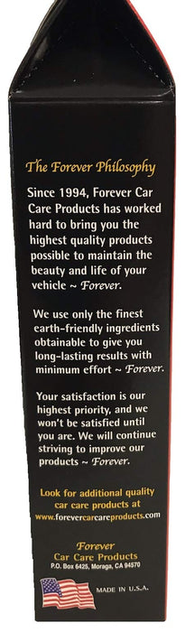 Forever Car Care Products Forever Black Bumper & Trim Kit (NEW Improved Formula & Larger Size)