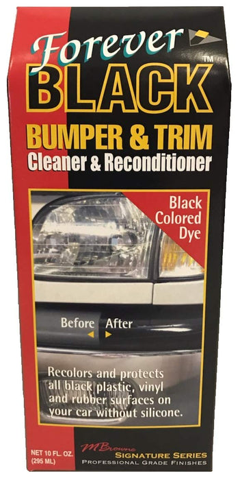 Forever Car Care Products Forever Black Bumper & Trim Kit (NEW Improved Formula & Larger Size)