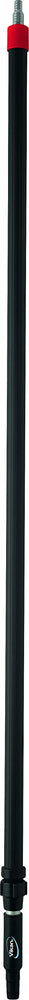 Vikan 297352 Aluminium Telescopic Water Fed Handle, Black, 31 mm Diameter, 2780 mm Length