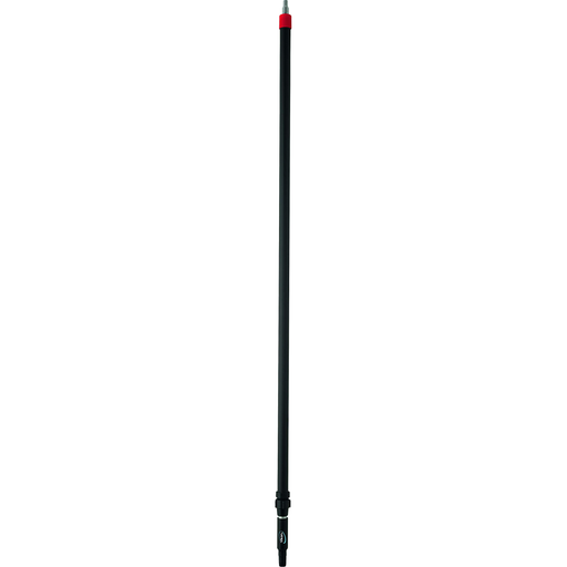 Vikan 297352 Aluminium Telescopic Water Fed Handle, Black, 31 mm Diameter, 2780 mm Length