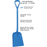 Vikan 56253 Seamless Hygienic Shovel, Food-Safe, Commercial Grade Kitchen and Gardening Accessories, Blue, 1040 mm Length, 271 mm Width, 120 mm Height