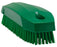 Vikan 64402 Stiff Nail Scrubbing Brush Clean Bathroom Kitchen Upholstery Fabric 13cm x 5cm x 4cm, Green, 6440