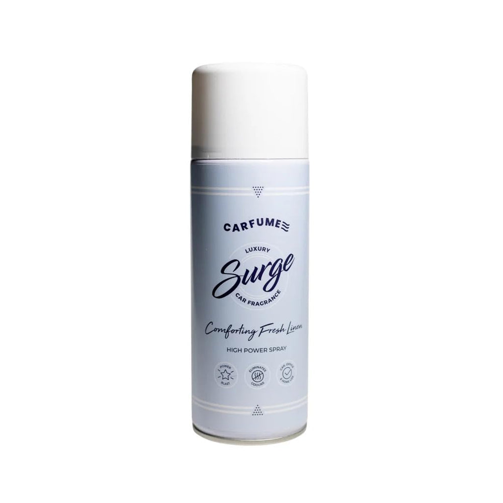 CarFume Classic Surge Spray Can Fresh Linen Fragrance Air Freshener For Car Home