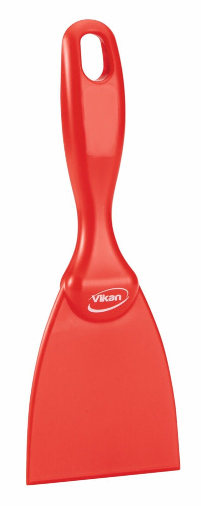 Vikan 40604 Polypropylene Hand Scraper 75mm Food Cooking Plastic DIY RED