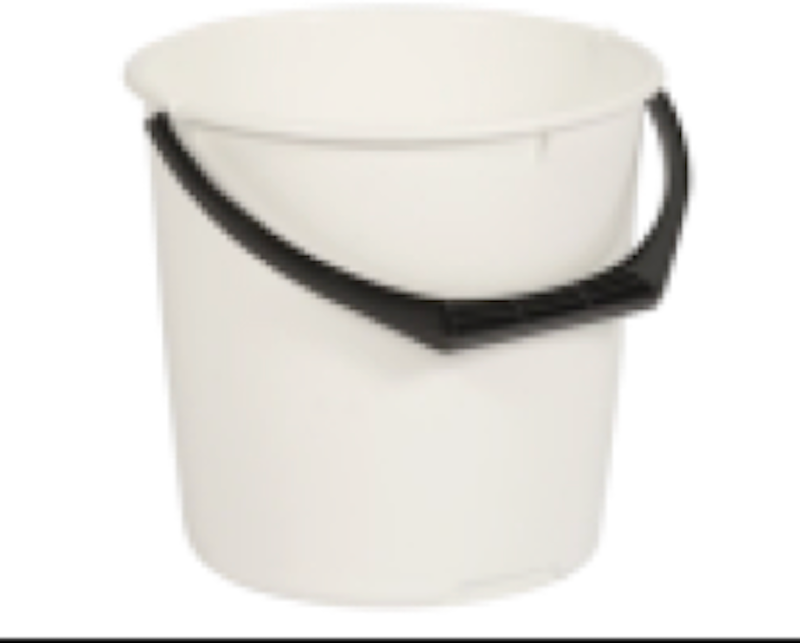 Vikan Plastic Bucket, 10 Litre Choice of colour