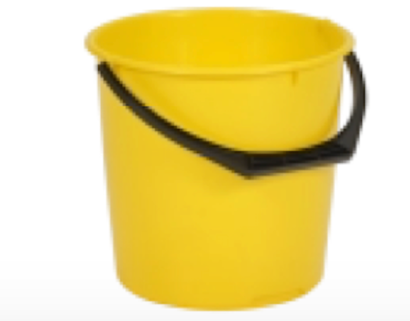 Vikan Plastic Bucket, 10 Litre Choice of colour