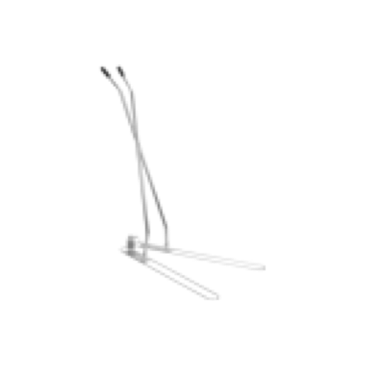 Vikan V Sweeper Frame only, 2 x 1000 mm, Grey