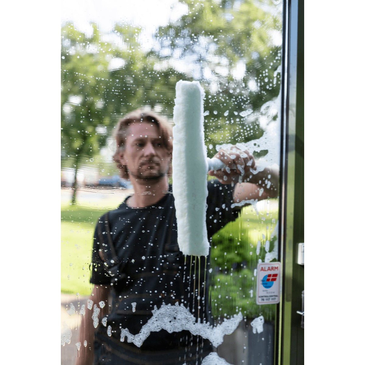 Vikan 475218 Holder for wash fleece, 347 mm, White - Auto Rae-Chem