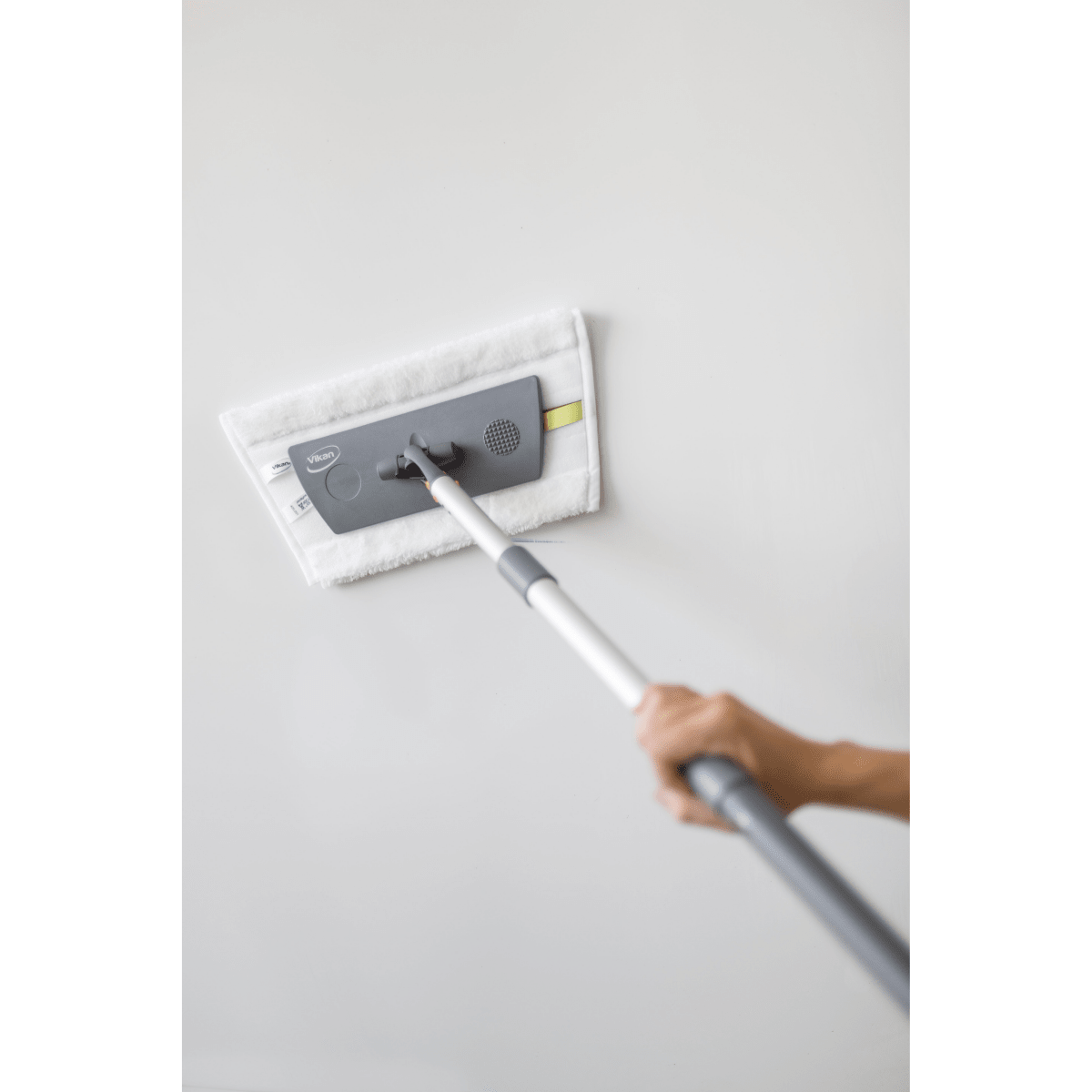 Vikan 549025 Board & Table Mop, Hook & Loop, 25 cm, White Pack 5 - Auto Rae-Chem