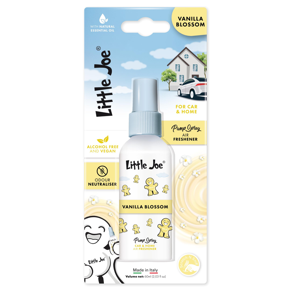 Little Joe Pump Spray Air Freshener 60ml - Vanilla Blossom