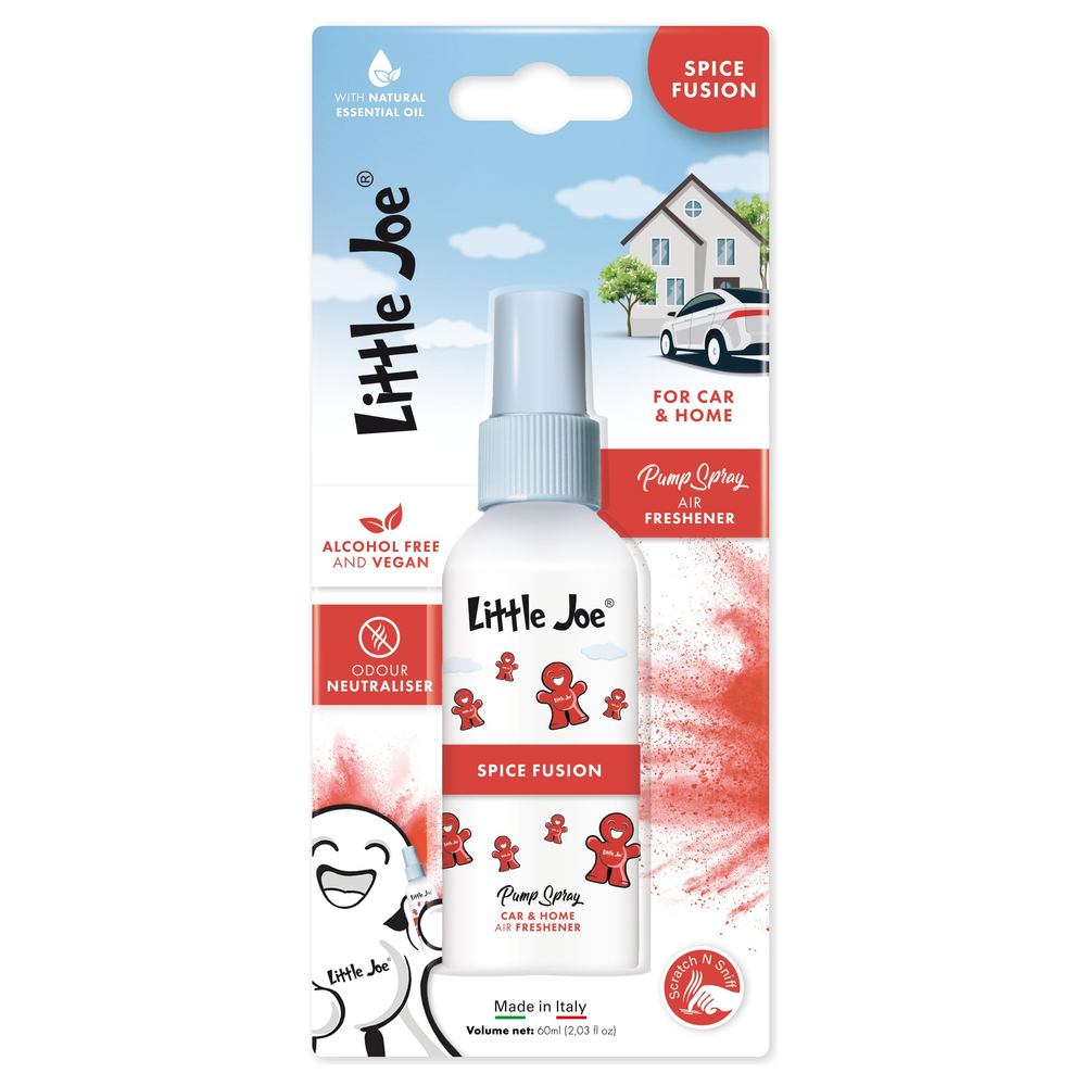 Little Joe Pump Spray Air Freshener 60ml Spice Fusion