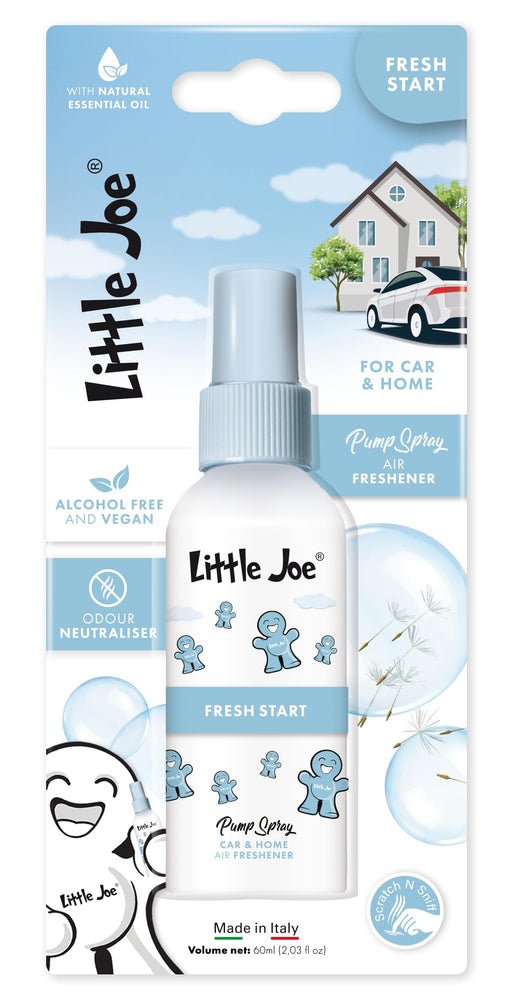 Little Joe Pump Spray Air Freshener 60ml Frest Start