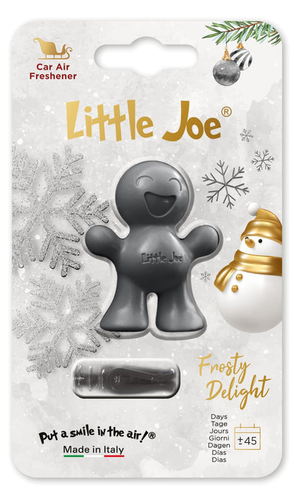 Little Joe Christmas Vent Clip Air Freshener – Holiday Fragrances, Long Lasting Freshness, Easy Install (Frosty Delight)