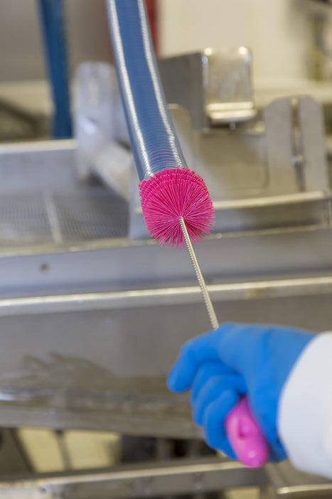 Vikan Tube Brush,2",PP/PBT,Blue, Polypropylene, 5379