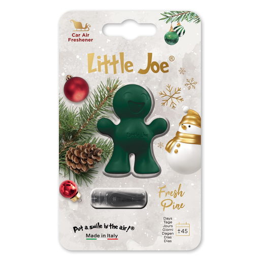 Little Joe Christmas Vent Clip Air Freshener – Holiday Fragrances, Long Lasting Freshness, Easy Install (Fresh Pine)