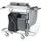 Vikan 580319 Compact Plus Cleaning Cart, 60 cm VEC System Size, Grey