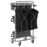 Vikan 580410 Narrow Cleaning Cart with Accessories, 40 cm VEC System Size, Grey