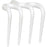 Vikan 56905 Fork,Hygienic,50",PP,White