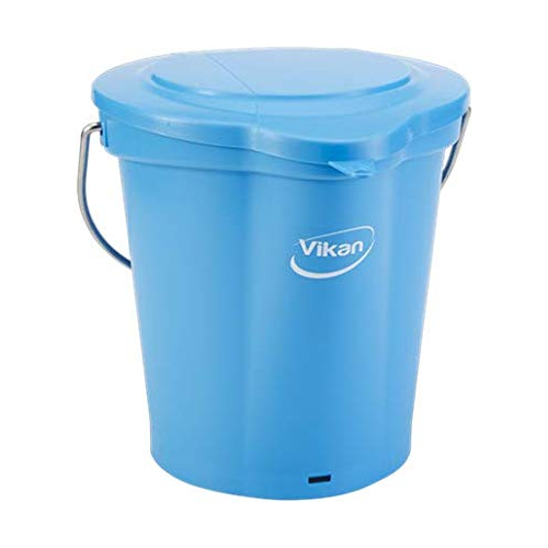 Vikan, Blue Lid,Pail,1.5 gal,PP, 5689