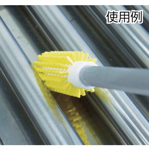 Vikan 5380-103-3 Stiff Tube Brush, Polyester, 3-7/8" x 6-1/2" OAL, Blue