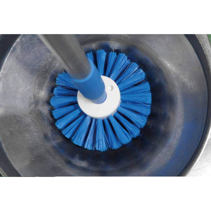 Vikan, Blue Tube Brush,Medium,5",PP/PBT, 7035