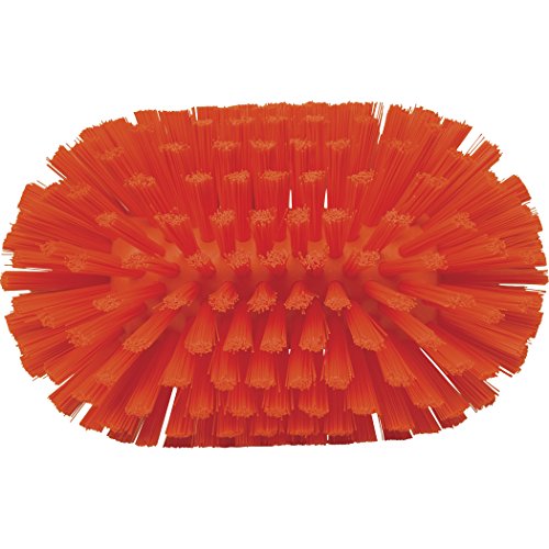 Vikan 70377 Brush,Tank,Stiff,5.5",PP/PBT,Orange
