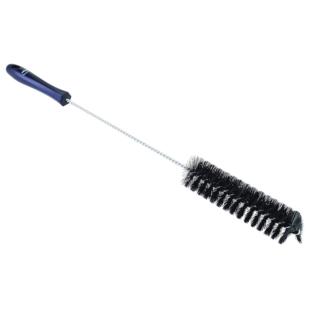 Vikan 53789 Ø1.5" Tube Brush- Stiff, Black