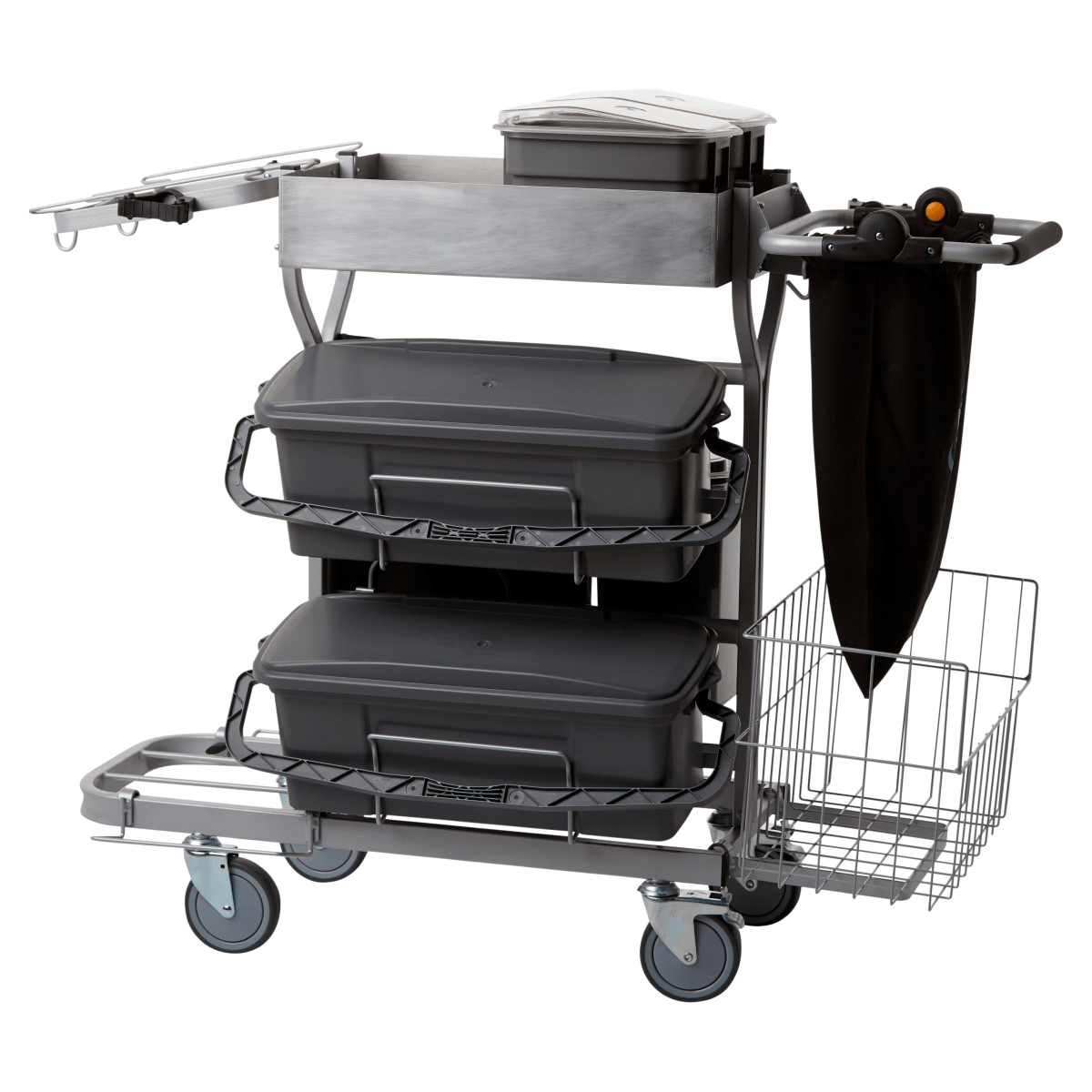 Vikan 580311 Compact Cleaning Trolley Plus, 40cm, Grey - Auto Rae-Chem