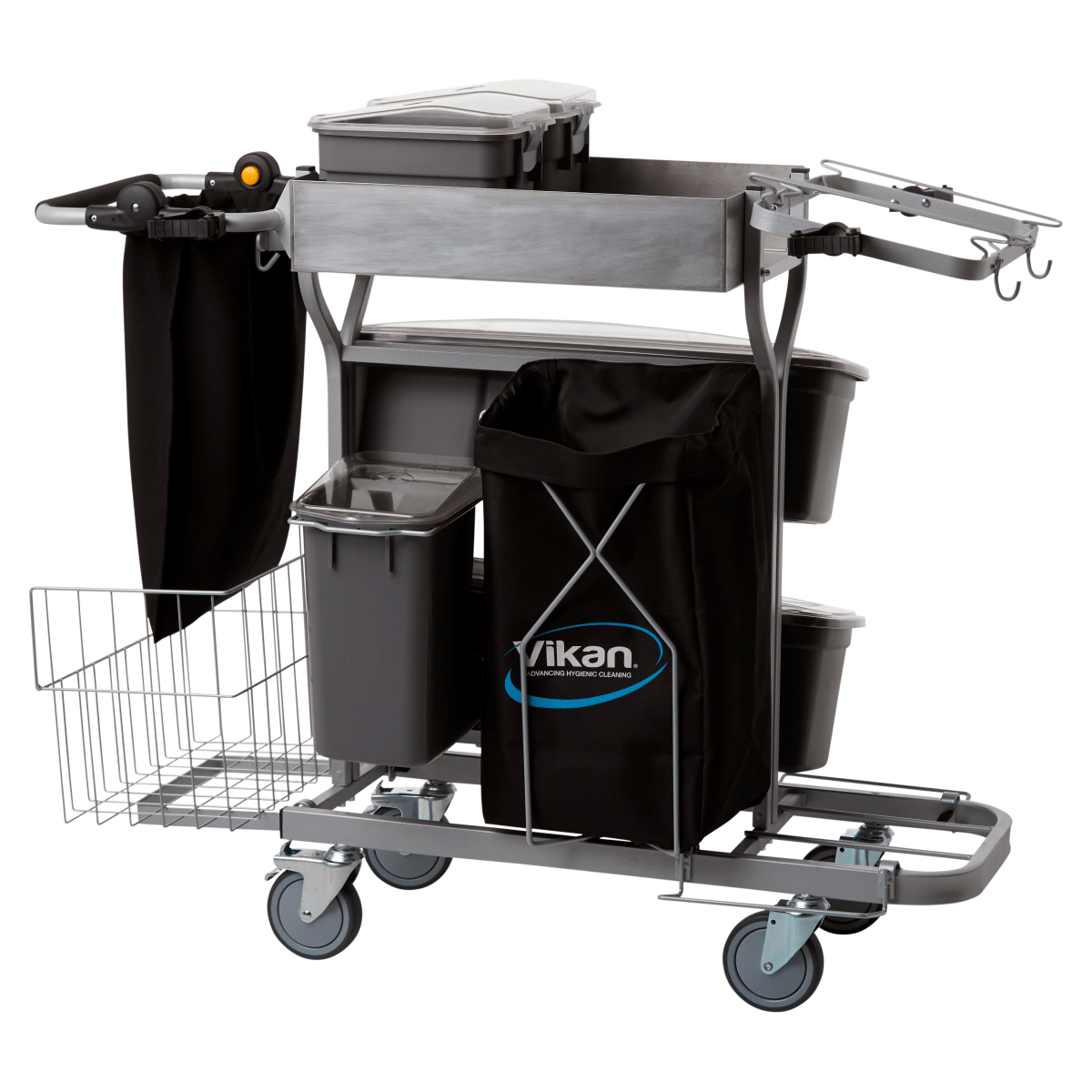 Vikan 580319 Compact Cleaning Trolley Plus 60cm Grey - Auto Rae-Chem