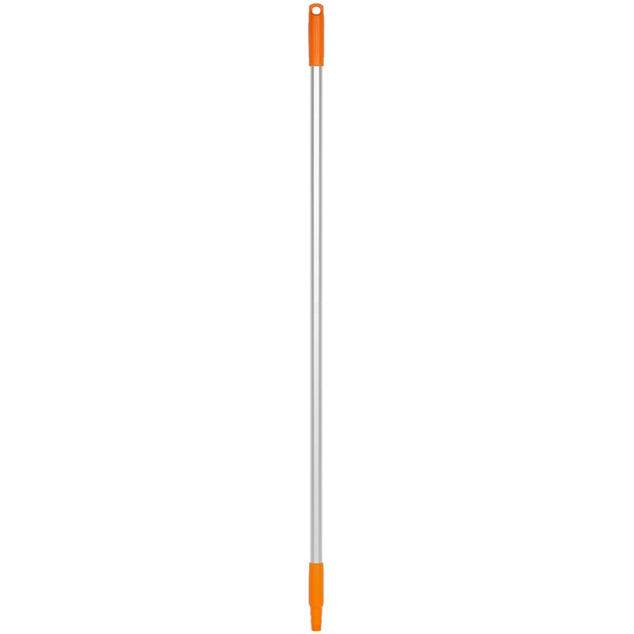 Vikan Mop Handle Broom Brush Long Aluminium Screw Thread 120cm Orange