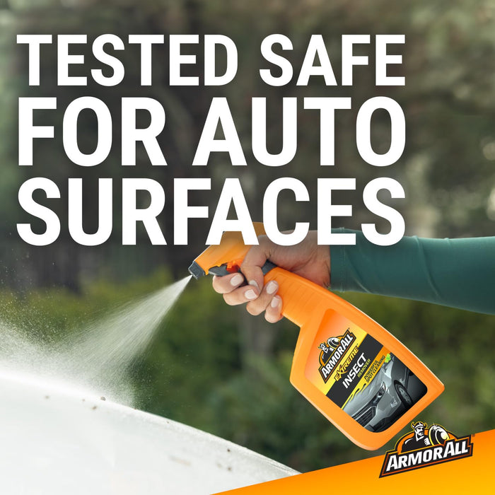 Armor All, Insect Remover Spray 500 ml, Removes Insects, Tar, Tree Sap and Bird Droppings from your Car, Suitable for Paintwork, Glass and Trim, Ideal for Car & Motorcycle Detailing, Made in the UK