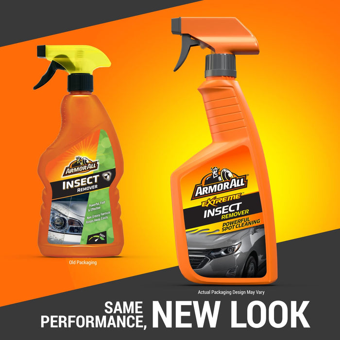 Armor All, Insect Remover Spray 500 ml, Removes Insects, Tar, Tree Sap and Bird Droppings from your Car, Suitable for Paintwork, Glass and Trim, Ideal for Car & Motorcycle Detailing, Made in the UK