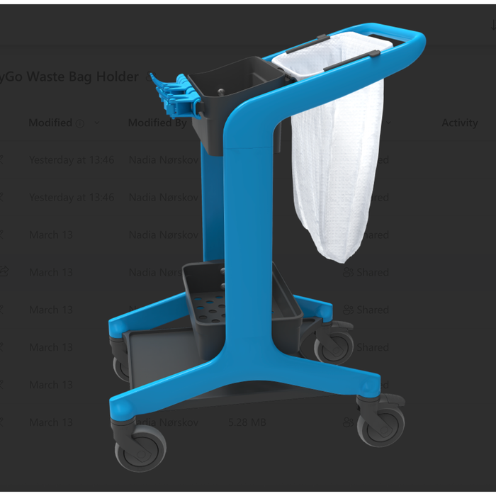 Vikan 579018 HyGo Waste Bag Holder Kit