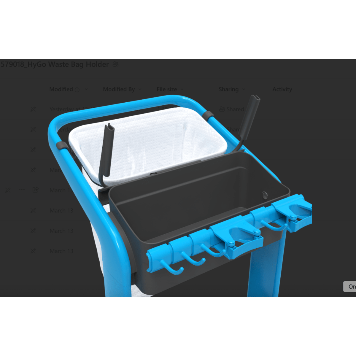 Vikan 579018 HyGo Waste Bag Holder Kit - Auto Rae-Chem